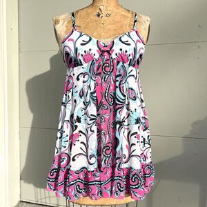 Betsey Johnson Intimates Y2K Babydoll Chemise Slip Dress – SZ L